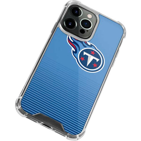 NFL Tennessee Titans Breakaway iPhone 15 Pro Clear Case